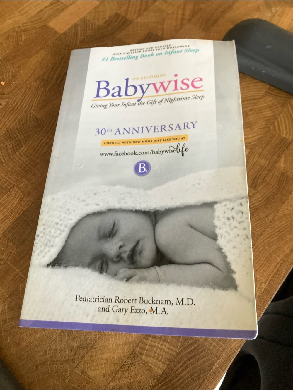 30th Anniversary Infant Sleep Guide - White & Purple